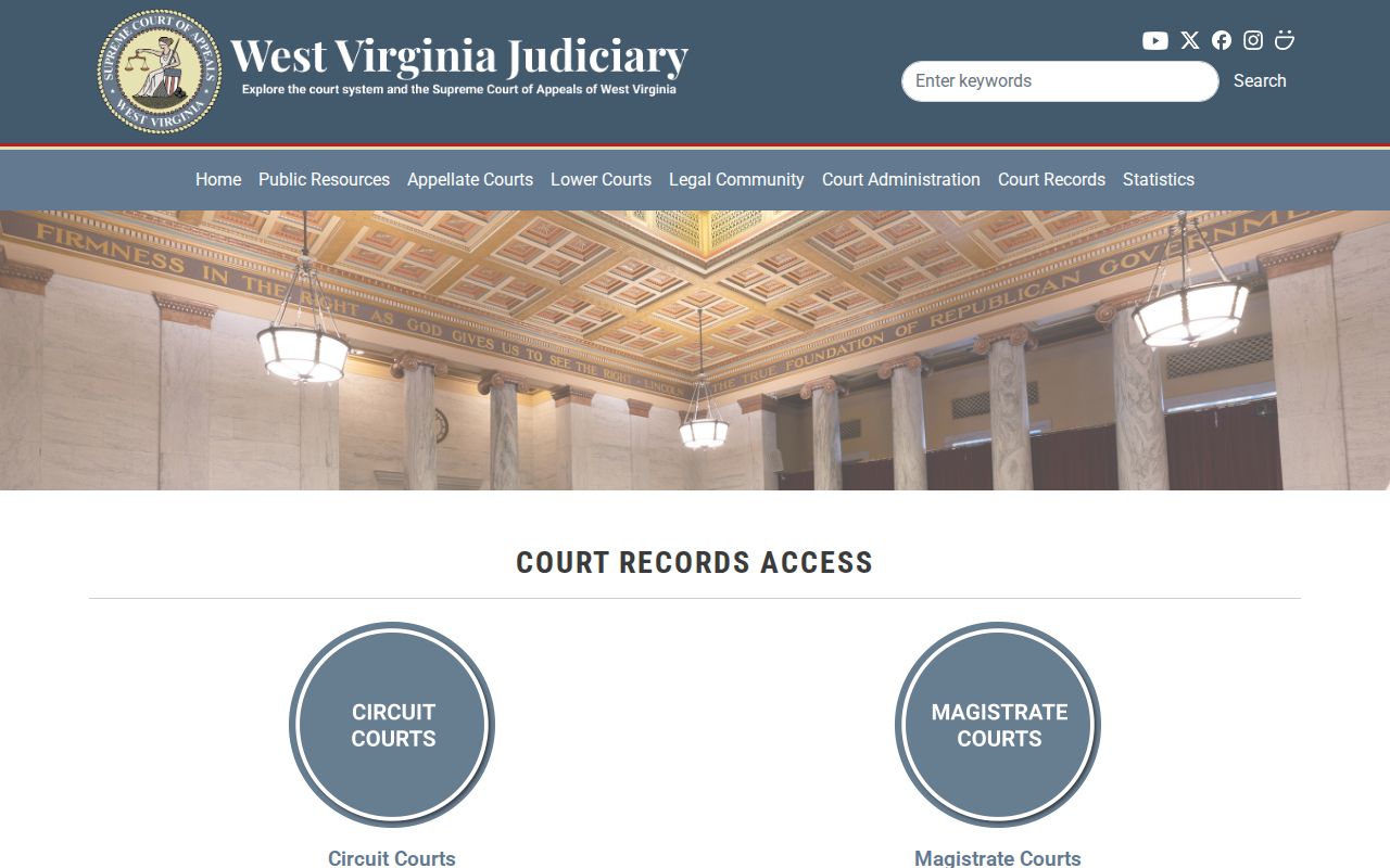 McDowell County court docket access split between WVPASS and MCR